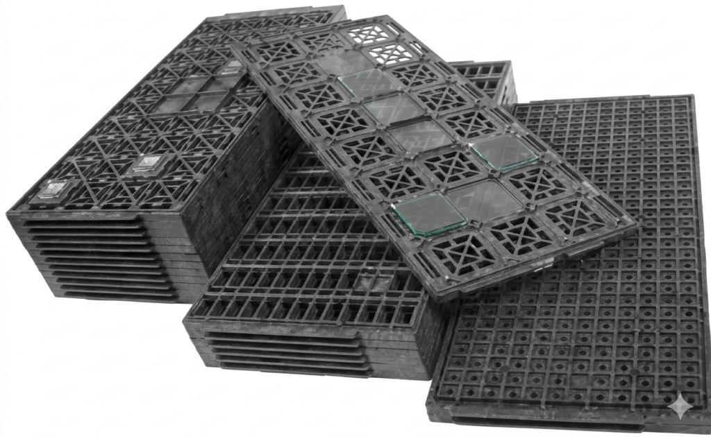 IC Tray. Low Particle mPPo