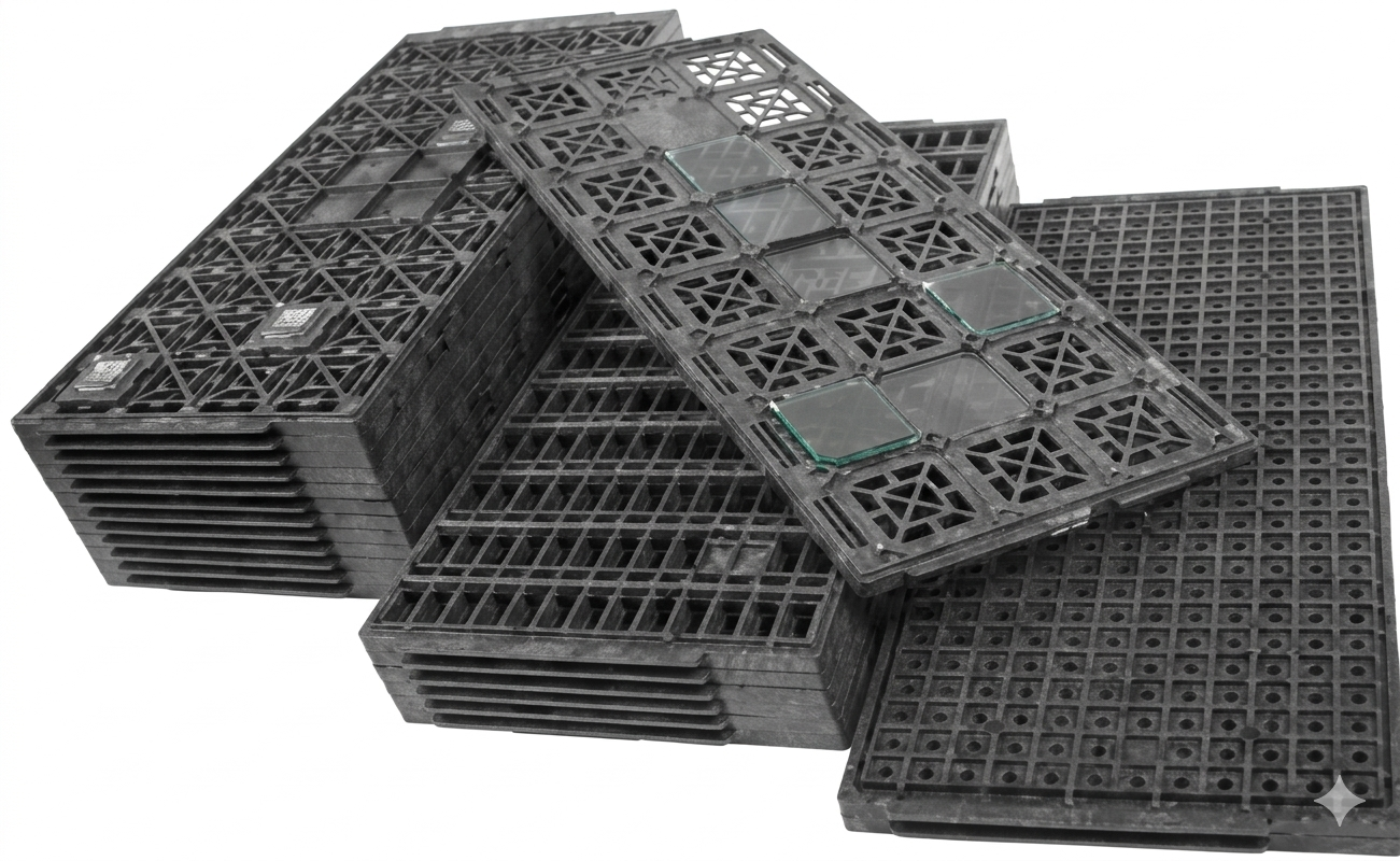IC Tray. Low Particle mPPo